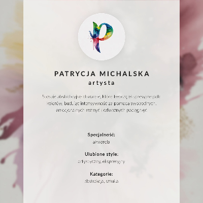 Stilski zidni plakat Dinamični valovi boja prožimaju se