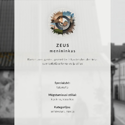 Stilski zidni plakat Kanal, most, drveće, zgrade, bicikl, cvijeće