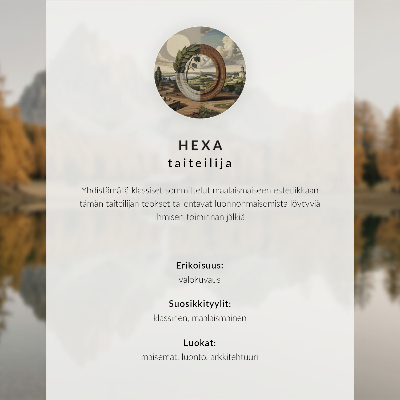 Plakat Tajanstveni magloviti prostor planinske ceste