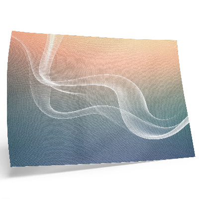 Plakat na platnu Pastelni valovi suptilne elegancije harmonije