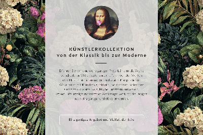 Stilski zidni plakat Elegantni interijer s velikim prozorima i središnjim stubištem