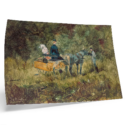 Stilski zidni plakat Zamka (1880.) - slika visoke rezolucije Henrija de Toulouse-Lautreca