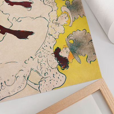 Umjetnički print Troupe of Mademoiselle Eglantine (1896.) visoke rezolucije Henri de Toulouse-Lautrec