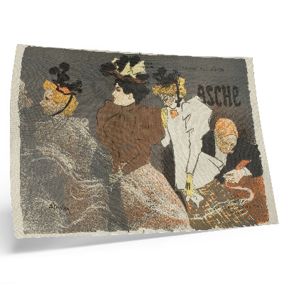 Umjetnički print Asche Théophile-Alexandrea Pierrea Steinlena