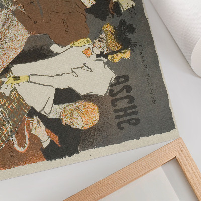 Umjetnički print Asche Théophile-Alexandrea Pierrea Steinlena