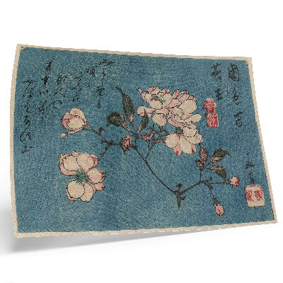 Plakat na platnu Drvotisak (nishiki-e); tinta i boja na papiru, Utagawa Hiroshige