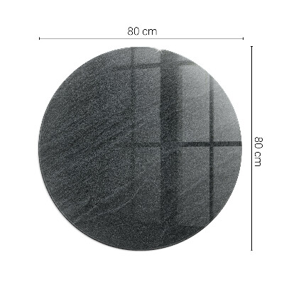 Kaljeno staklo za kamin krug Tekstura prirodnog kamena