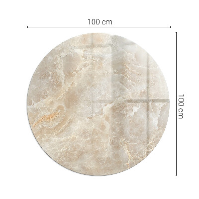 Podna ploča za peći krug Uzorak prirodnog kamena