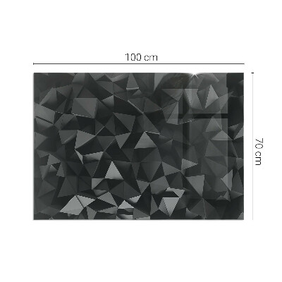 Podloga za kamin pravokutan Trodimenzionalna geometrija