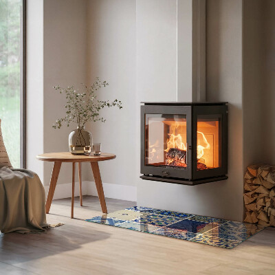 Podloga za kamin pravokutan Uzorci keramičkih pločica