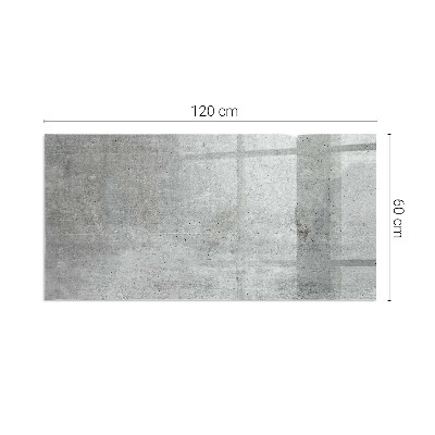 Podloga za kamin pravokutan Tekstura sirovog betona