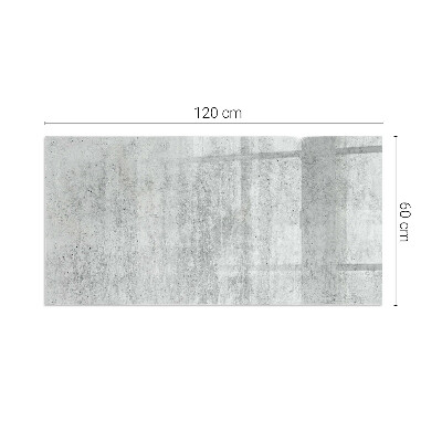 Podloga za kamin pravokutan Tekstura sirovog betona