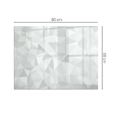 Podloga za kamin pravokutan Apstraktni geometrijski uzorak