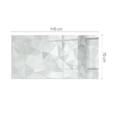 Podloga za kamin pravokutan Apstraktni geometrijski uzorak