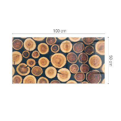 Podloga za kamin pravokutan Kutija s rezanim drvetom