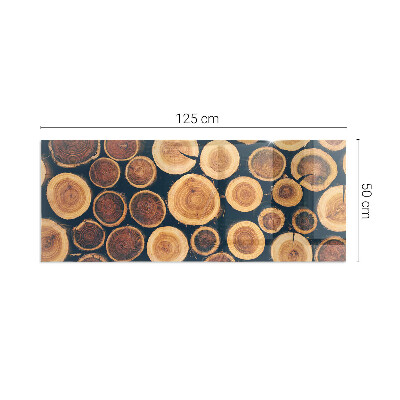 Podloga za kamin pravokutan Kutija s rezanim drvetom