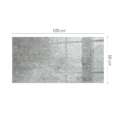Podloga za kamin pravokutan Tekstura sirovog betona