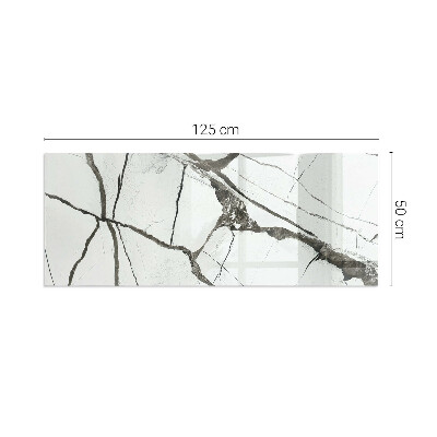 Podloga za kamin pravokutan Uzorak mramornih vena