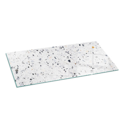 Podloga za kamin pravokutan Kameni uzorak s česticama