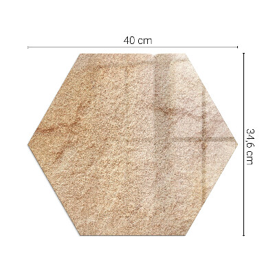 Podloga ispod kamina šesterokutni Priroda kamene strukture
