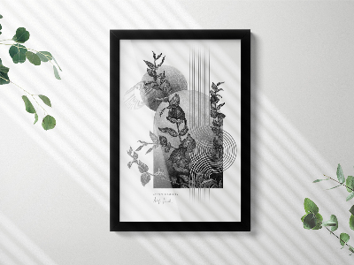 Okvir za slike crni 20x30 cm