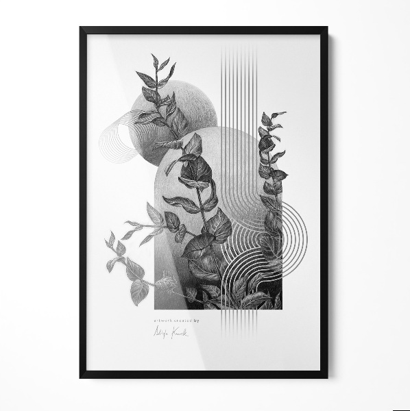 Okvir za poster crni 70x100 cm