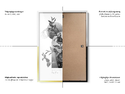 Okvir za poster crni 70x100 cm