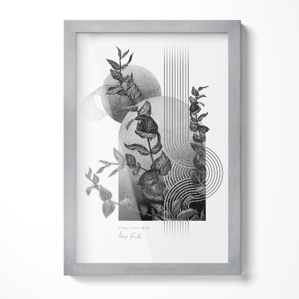 Okvir za poster srebrni 20x30 cm