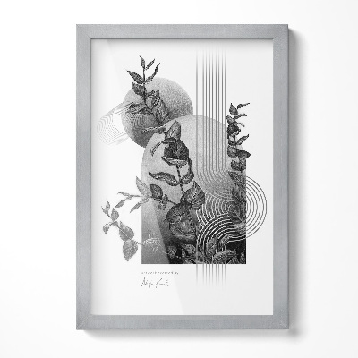 Okvir za poster srebrni 20x30 cm