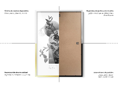 Okvir za poster srebrni 20x30 cm