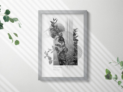 Okvir za poster srebrni 20x30 cm