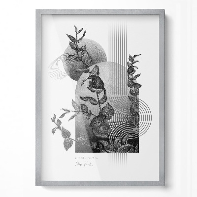 Okvir za poster srebrni 50x70 cm