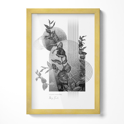 Okvir za poster zlatni 20x30 cm