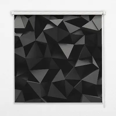 Unutarnja rolo zavjesa Crni origami