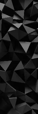 Unutarnja rolo zavjesa Crni origami