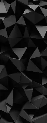 Unutarnja rolo zavjesa Crni origami