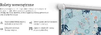 Rolo zavjesa za prozor Plava priroda