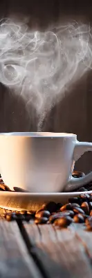 Unutarnja rolo zavjesa Šalica kave