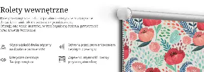 Platnena rolo zavjesa Mak