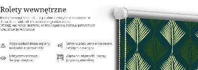 Unutarnja rolo zavjesa za prozor Biljke