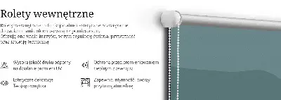 Rolo zavjesa za balkonska vrata Planine
