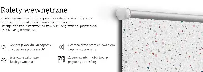Platnena rolo zavjesa Grafički elementi