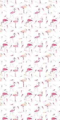 Unutarnja prozorska rolo zavjesa Flamingosi i njihovo perje