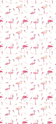 Unutarnja prozorska rolo zavjesa Flamingosi i njihovo perje