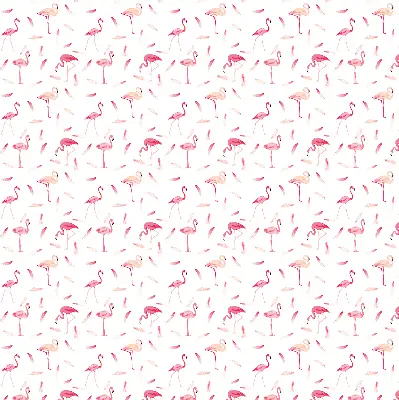 Unutarnja prozorska rolo zavjesa Flamingosi i njihovo perje