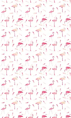 Unutarnja prozorska rolo zavjesa Flamingosi i njihovo perje