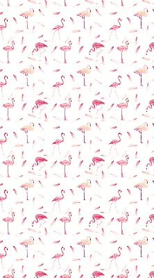 Unutarnja prozorska rolo zavjesa Flamingosi i njihovo perje
