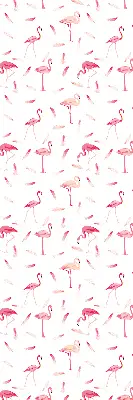Unutarnja prozorska rolo zavjesa Flamingosi i njihovo perje