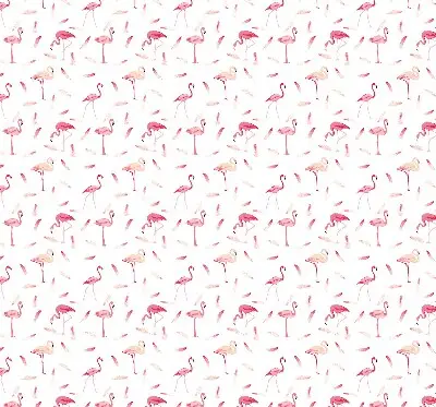 Unutarnja prozorska rolo zavjesa Flamingosi i njihovo perje