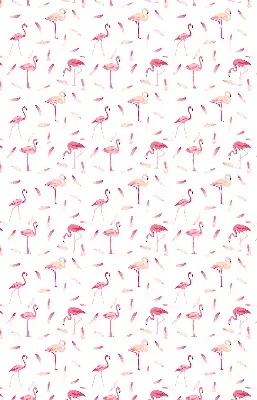 Unutarnja prozorska rolo zavjesa Flamingosi i njihovo perje